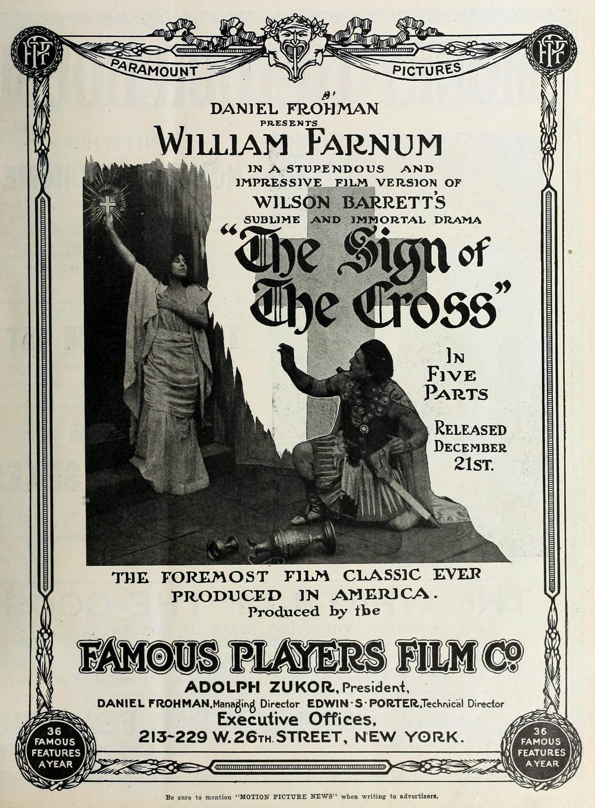 SIGN OF THE CROSS, THE